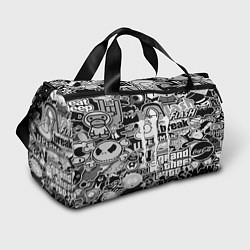 Сумки спортивные Monster energy trend black, цвет: 3D-принт