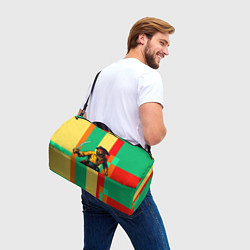 Сумки спортивные Пират поп-арт, цвет: 3D-принт — фото 2