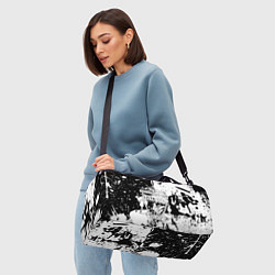 Сумки спортивные Liverpool краски текстура, цвет: 3D-принт — фото 2