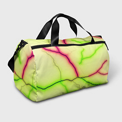 Сумки спортивные Multicolored lightning, цвет: 3D-принт