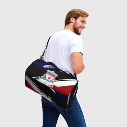 Сумки спортивные Liverpool geometry sport, цвет: 3D-принт — фото 2