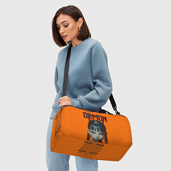 Сумки спортивные Девушка демон, цвет: 3D-принт — фото 2