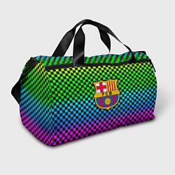 Сумки спортивные Barcelona gradient neon, цвет: 3D-принт