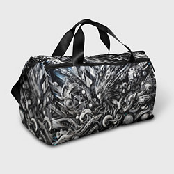 Спортивная сумка Abstraction cyber pattern - ai art fantasy
