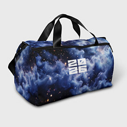 Спортивная сумка 2026 синяя дымка с искрами