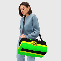 Сумки спортивные Borussia полосы линии, цвет: 3D-принт — фото 2