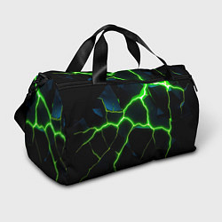 Сумки спортивные Green split, цвет: 3D-принт