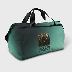 Спортивная сумка Петухи - карты деньги два ствола