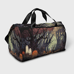 Сумки спортивные Призрачный лес, цвет: 3D-принт