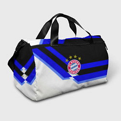 Сумки спортивные Бавария Мюнхен полосы спорт, цвет: 3D-принт