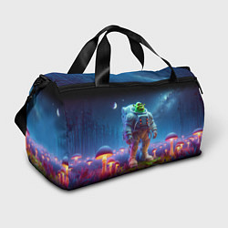 Сумки спортивные Шрек бравый космонавт - неоновое свечение, цвет: 3D-принт