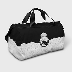 Сумки спортивные Реал Мадрид лого ночь текстура, цвет: 3D-принт