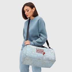Сумки спортивные С Новым 2026 годом - хвост лошади, цвет: 3D-принт — фото 2