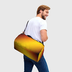 Сумки спортивные Color yellow red gradient, цвет: 3D-принт — фото 2