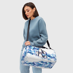 Сумки спортивные Пингвины и лёд, цвет: 3D-принт — фото 2