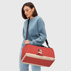 Сумки спортивные Лошадка в новогоднем сапоге, цвет: 3D-принт — фото 2