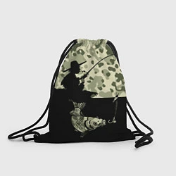 Рюкзак-мешок Ночная рыбалка, цвет: 3D-принт
