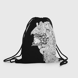 Рюкзак-мешок Ангел мира, цвет: 3D-принт