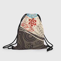 Рюкзак-мешок Прованс, цвет: 3D-принт