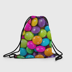 Рюкзак-мешок Конфетки, цвет: 3D-принт