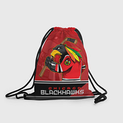 Рюкзак-мешок Chicago Blackhawks, цвет: 3D-принт