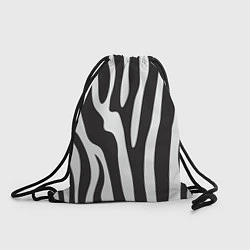 Рюкзак-мешок Шкура зебры, цвет: 3D-принт