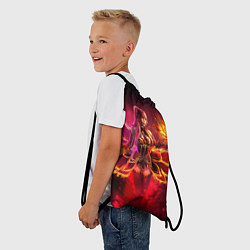 Рюкзак-мешок Лист, цвет: 3D-принт — фото 2