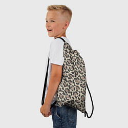 Рюкзак-мешок Шкура леопарда, цвет: 3D-принт — фото 2