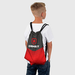Рюкзак-мешок Gambit Gaming Uniform, цвет: 3D-принт — фото 2