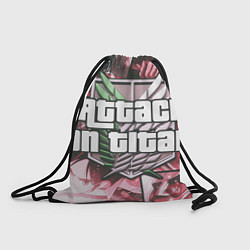 Рюкзак-мешок GTA TITAN, цвет: 3D-принт