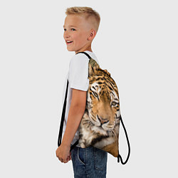 Рюкзак-мешок Милый тигр, цвет: 3D-принт — фото 2