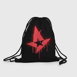 Рюкзак-мешок Astralis: Black collection, цвет: 3D-принт