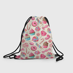 Рюкзак-мешок Радости для сладости, цвет: 3D-принт