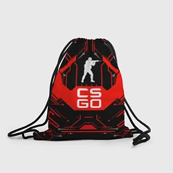 Рюкзак-мешок CS:GO Techno Style, цвет: 3D-принт