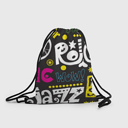 Рюкзак-мешок Instrumental Music, цвет: 3D-принт