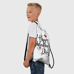 Рюкзак-мешок Happy Valentines Day, цвет: 3D-принт — фото 2