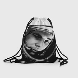 Рюкзак-мешок Гагарин космонавт, цвет: 3D-принт