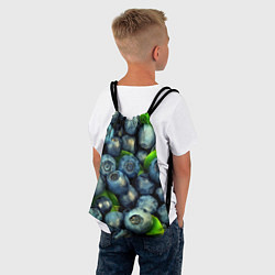 Рюкзак-мешок Голубика, цвет: 3D-принт — фото 2