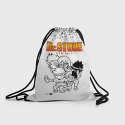 Рюкзак-мешок Доктор Стоун персонажи, цвет: 3D-принт