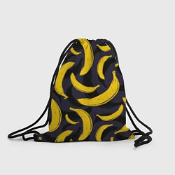 Рюкзак-мешок Бананы, цвет: 3D-принт