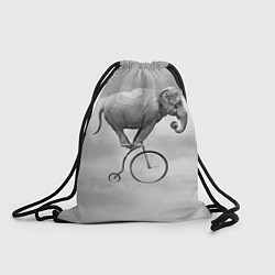 Рюкзак-мешок Hipster Bike, цвет: 3D-принт