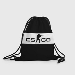 Рюкзак-мешок CS:GO Monochrome, цвет: 3D-принт