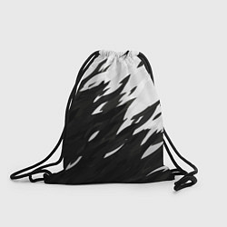 Рюкзак-мешок Black & white, цвет: 3D-принт