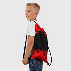 Рюкзак-мешок Red Spray, цвет: 3D-принт — фото 2