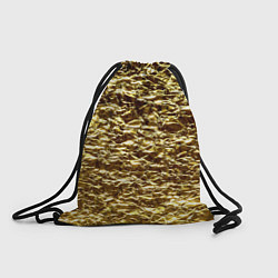 Рюкзак-мешок Золотой, цвет: 3D-принт