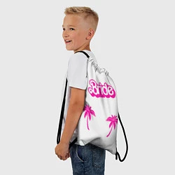 Рюкзак-мешок Bride пальмы, цвет: 3D-принт — фото 2