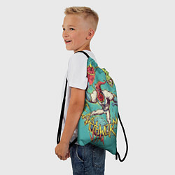 Рюкзак-мешок Червяк Джим, цвет: 3D-принт — фото 2