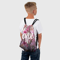 Рюкзак-мешок Hype Flowers, цвет: 3D-принт — фото 2