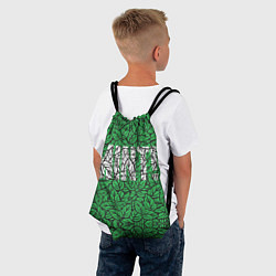 Рюкзак-мешок Mint - Мята, цвет: 3D-принт — фото 2