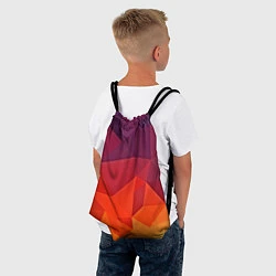 Рюкзак-мешок Geometric, цвет: 3D-принт — фото 2